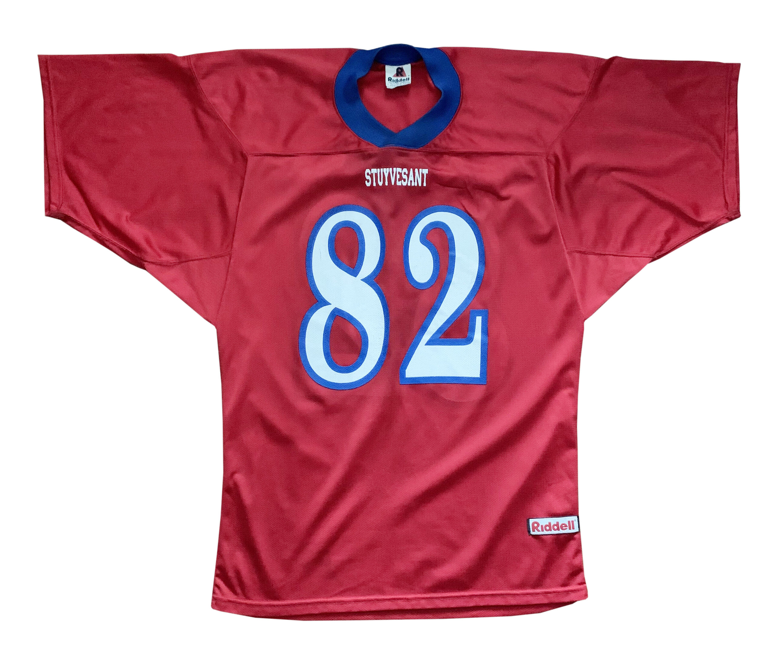 Vintage Riddell Stuyvesant Peglegs Red Football Jersey (Size M